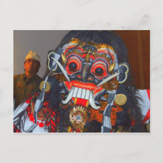 Postal bailarín de balanzas