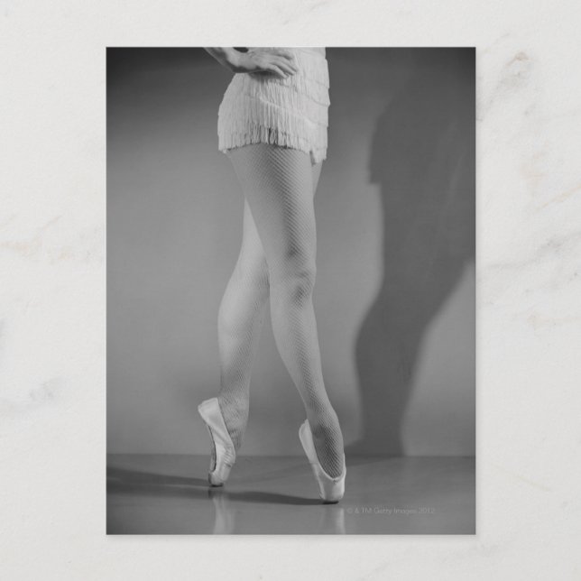 Postal Bailarín de ballet (Anverso)