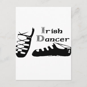 Postal Bailarín irlandés Ghillies