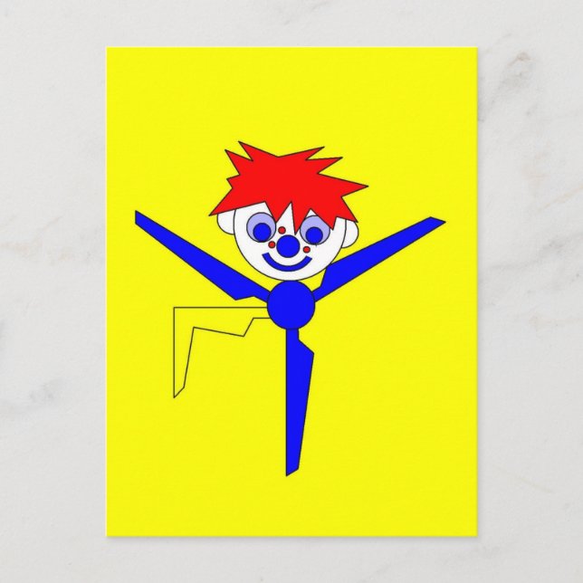 Postal Bailarina (Anverso)