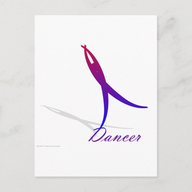 Postal Bailarina (Anverso)