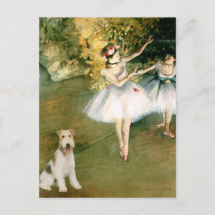 Postal Bailarina - Cable Fox Terrier #1