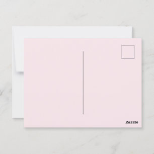 Postal Bailarina con tutú rosa