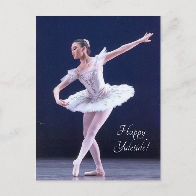 Postal bailarina de nutcracker (Anverso)