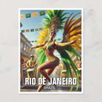 Bailarina de samba Río de Janeiro Brasil