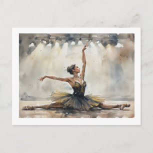 Postal Bailarina en split,