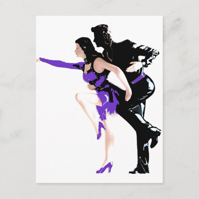 Postal Bailarinas (Anverso)