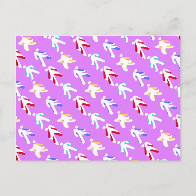 Postal Bailarinas (Anverso)