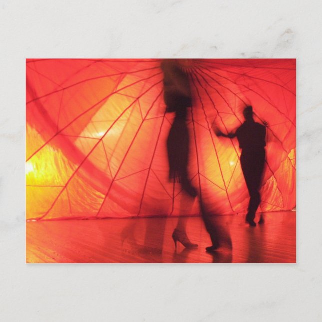 Postal Bailarinas de tango argentino (Anverso)