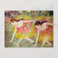 Bailarinas dobladas por Edgar Degas, Ballet Art