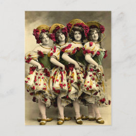 Postal Bailarines canacos aterradores