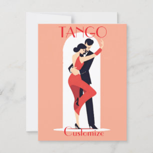 Postal Bailarines de tango Thunder_Cove