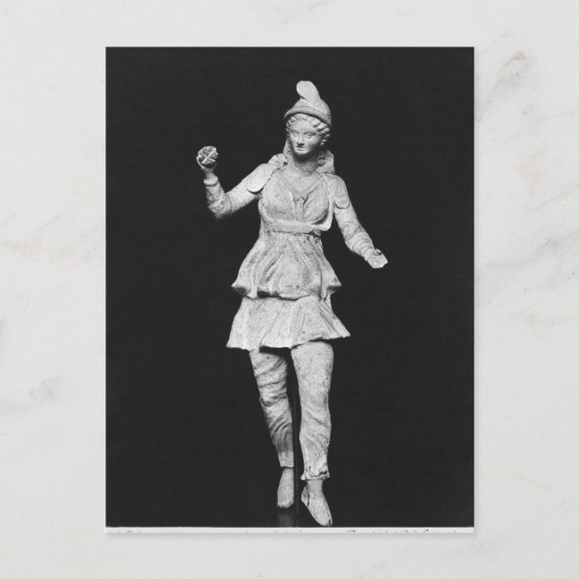 Postal Baile attis, período helenístico (Anverso)