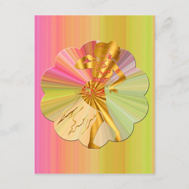 Postal Baile Belly (Anverso)