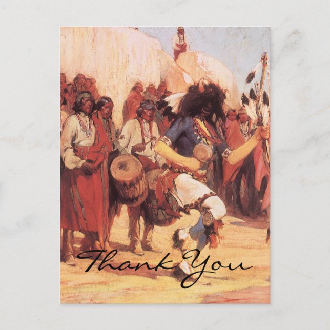 Postal Baile búfalo de Cassidy (Anverso)