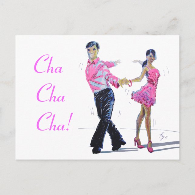 Postal Baile Cha Cha Cha Ballroom (Anverso)