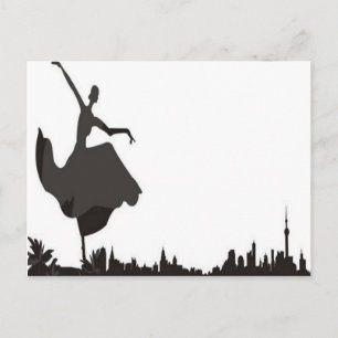 Postal Baile Con El Skyline