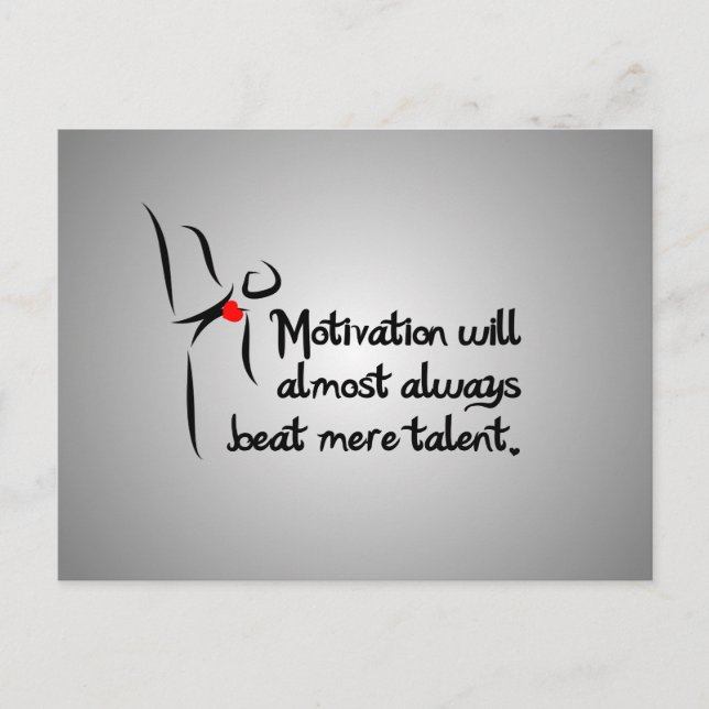 Postal Baile con motivo de corazón (Anverso)