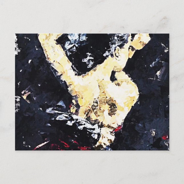 Postal Baile de amor (Anverso)