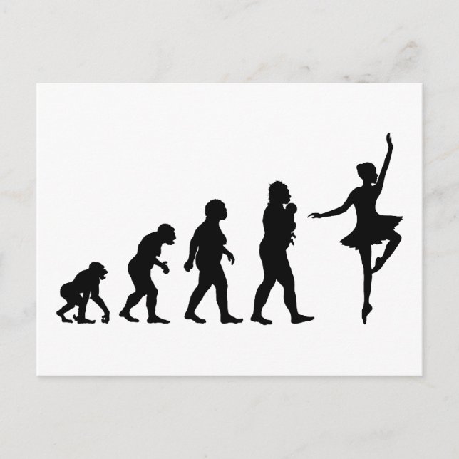 Postal Baile de ballet (Anverso)