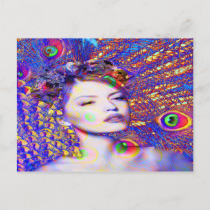 Postal Baile de colores