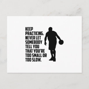 Postal Baile de fans del equipo de baloncesto deportivo d