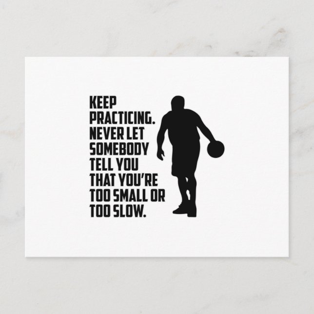 Postal Baile de fans del equipo de baloncesto deportivo d (Anverso)