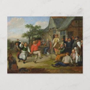 Postal Baile de los Campesinos, 1678