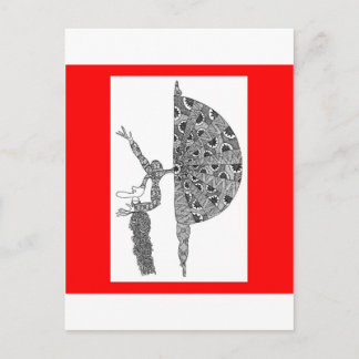 Postal baile de Martha Graham