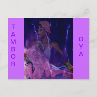 POSTAL BAILE DE OYA POR LIZ LOZ