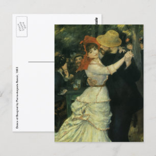 Postal Baile en Bougival de Pierre Renoir, Arte Antiguo