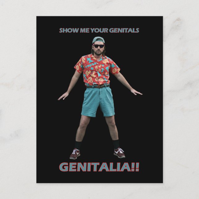 Postal Baile Genitals (Anverso)