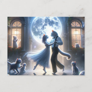 Postal Baile Kitty Místico