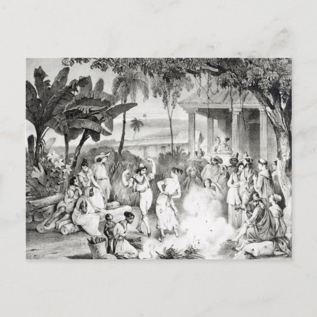 Postal Baile Landu (Anverso)