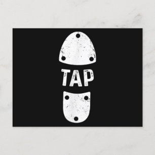 Postal Baile Tap Dancer Shoe Tap Dance