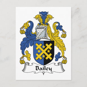 Postal Bailey Family Crest
