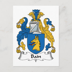 Postal Bain Family Crest