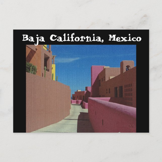 Postal Baja California, México (Anverso)