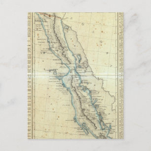 Postal Baja California, México