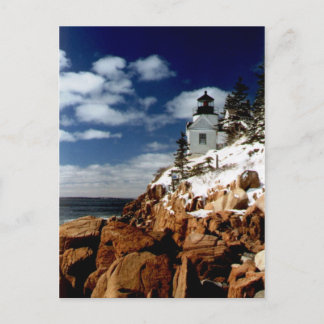 Postal baja de la linterna del puerto - 1