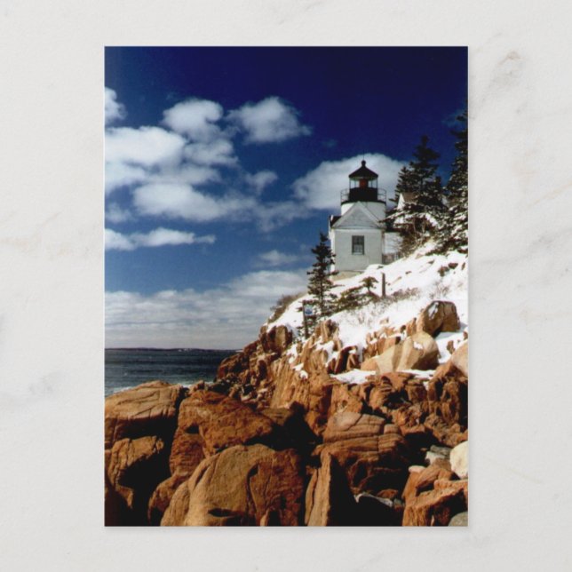 Postal baja de la linterna del puerto - 1 (Anverso)