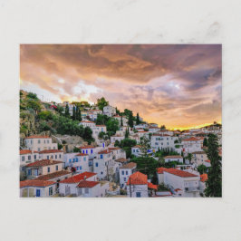 Postal Bajo el atardecer