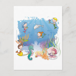 Postal Bajo el mar