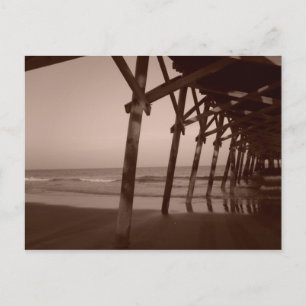 Postal Bajo el paseo marítimo