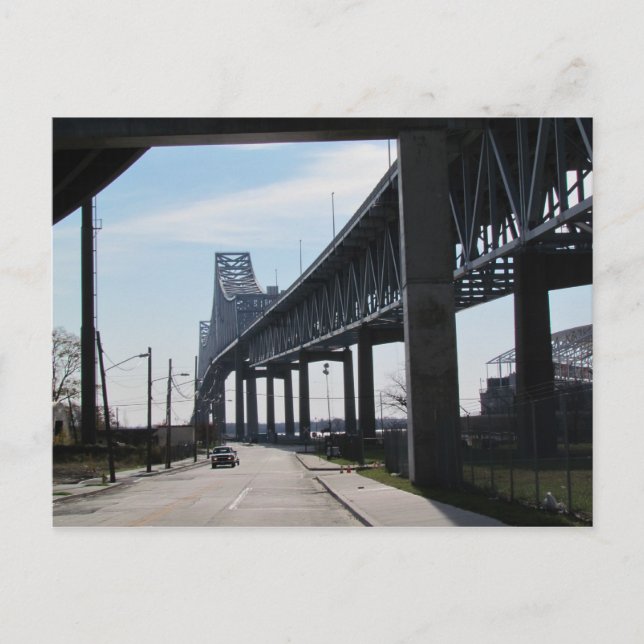 Postal Bajo el puente (Anverso)