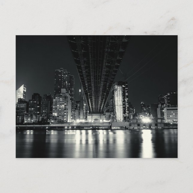 Postal Bajo el puente QueensBoro - NYC (Anverso)