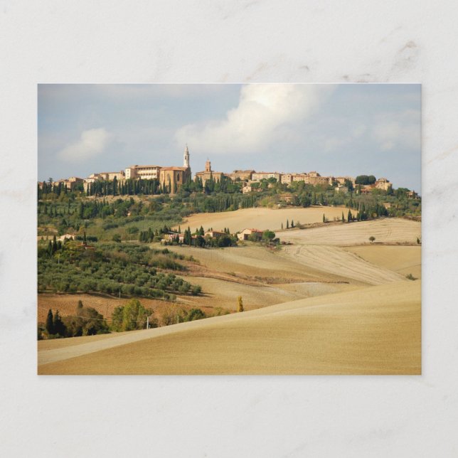 Postal Bajo el sol toscano (Anverso)