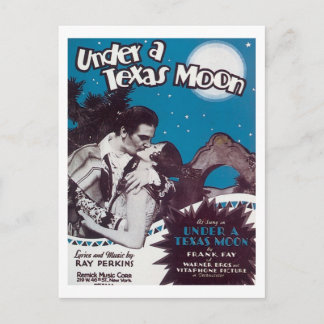 Postal Bajo la cubierta del libro de canciones de Texas M