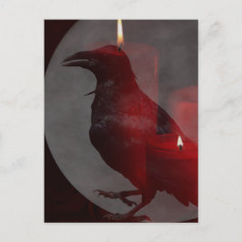 Postal "Bajo tu hechizo en rojo"