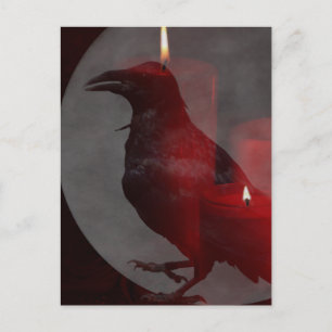 Postal "Bajo tu hechizo en rojo"